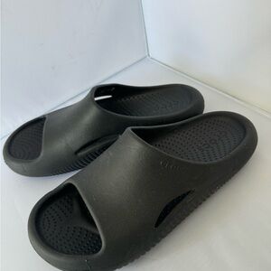 Crocs Mellow Recovery Slide Black Womens 8
